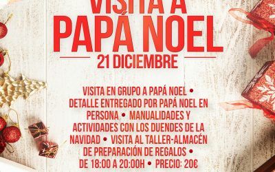 Visita a Papá Noel (21 dic.)